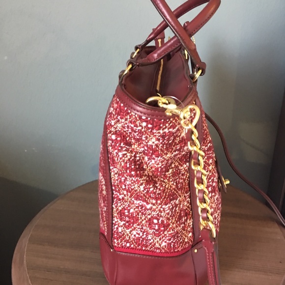 Coach AUTHENTIC Poppy Quilted Boucle Tote 26416NEW - Picture 5 of 8